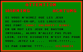 Tarot atari screenshot